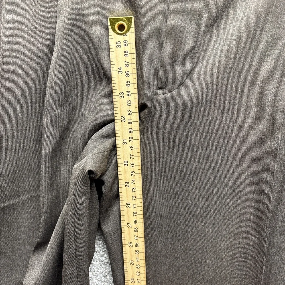 Brooks Brothers Madison Fit Brown 100% Wool Dress Pants Size 40x30 Pleated NWT